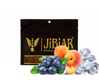 Табак Jibiar Ice Peach Blueberry (Лед Персик Черника) 100 гр