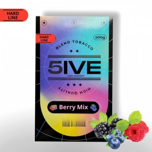 Табак 5IVE Hard Line Berry Mix (Ягодный микс) 100 гр 