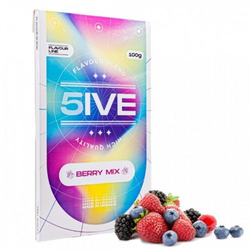 Табак 5IVE FlyOver Tea Line Berry Mix (Ягодный Микс) 100 гр 