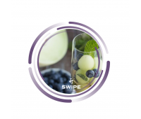 Безникотиновая смесь Swipe Melon Blueberry (Дыня Черника) 250 гр