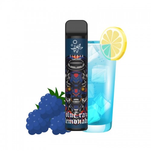 Elf Bar Lux 1500 Blue Razz Lemonade (Лимонад) 50мг - Одноразовая Pod система Эльф Бар