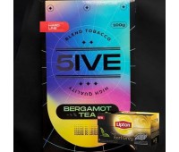 Тютюн 5IVE Hard Line Bergamot Tea (Чай Бергамот) 100 гр