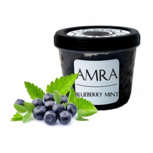 Купити Тютюн Amra Moon Blueberry Mint (Амра Чорниця з М'ятою) 100 грам