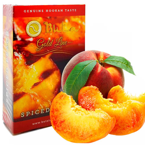 Табак Buta Spiced Peach Gold Line (Пряный Персик) 50 гр.