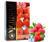 Табак Jibiar Ice Strawberry Raspberry (Лед Клубника Малина) 50 гр
