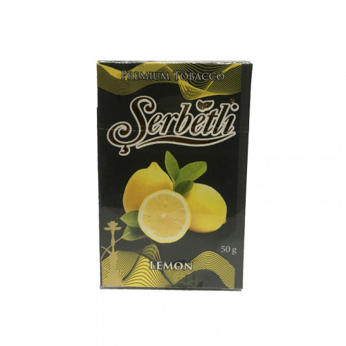 Тютюн для кальяну Serbetli Lemon (Щербетлі Лимон) 50 грам