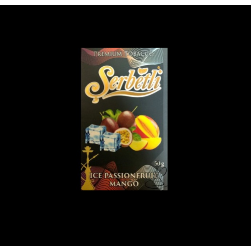 Тютюн Serbetli Ice Passion Fruit Mango (Крижана Маракуйя з Манго) 50 грам