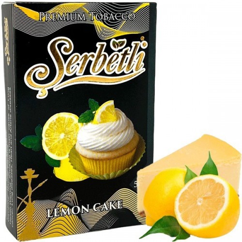 Тютюн для кальяну Serbetli Lemon Cake (Лимонний Пиріг) 50 грам