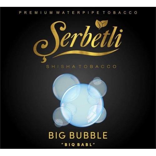 Тютюн Serbetli Big Bubble (Біг Баббл) 50 грам