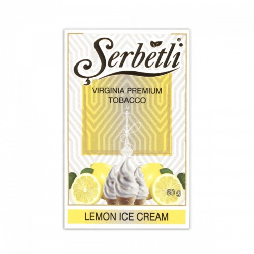Тютюн для кальяну Serbetli Lemon Ice Cream 50 грам