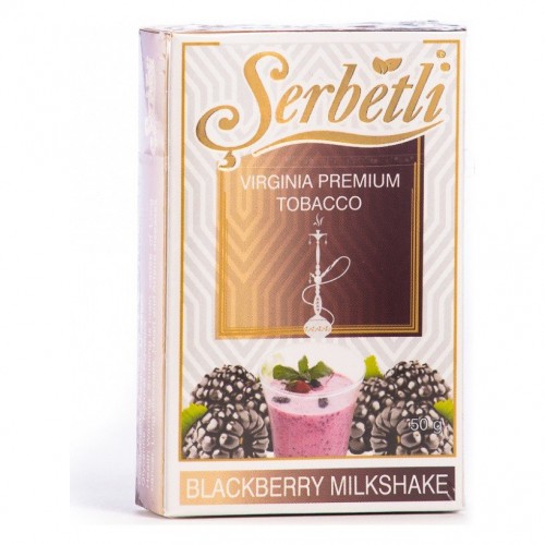 Табак для кальяна Serbetli Blackberry Milkshake 50 грамм