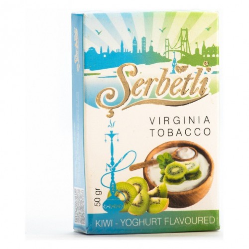 Табак для кальяна Serbetli Kiwi Yoghurt 50 грамм