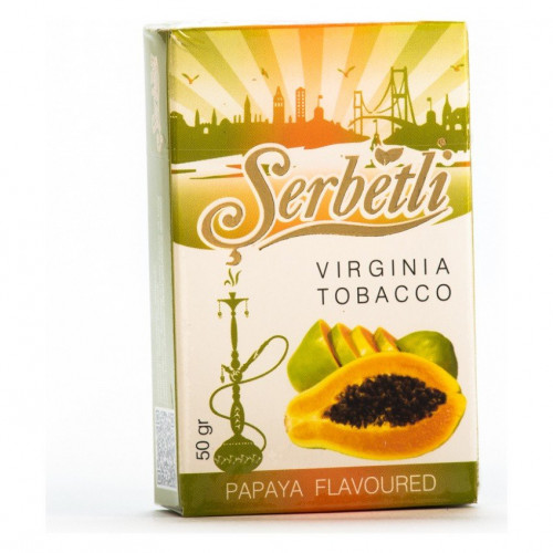 Табак для кальяна Serbetli Papaya 50 грамм