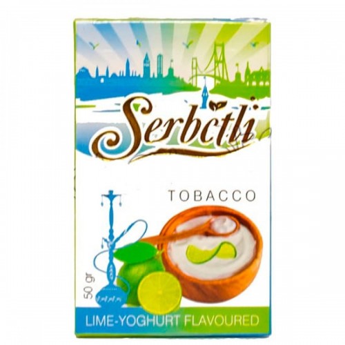 Тютюн для кальяну Serbetli Lime Yoghurt 50 грам