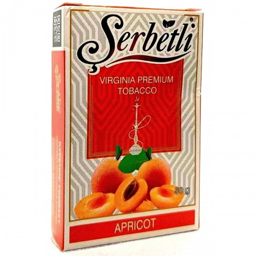 Тютюн для кальяну Serbetli Apricot 50 грам