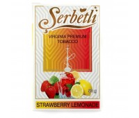 Тютюн Serbetli Strawberry Lemonade (Полуничний Лимонад) 50 грам