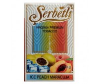 Тютюн для кальяну Serbetli Ice Peach Maracuja 50 грам