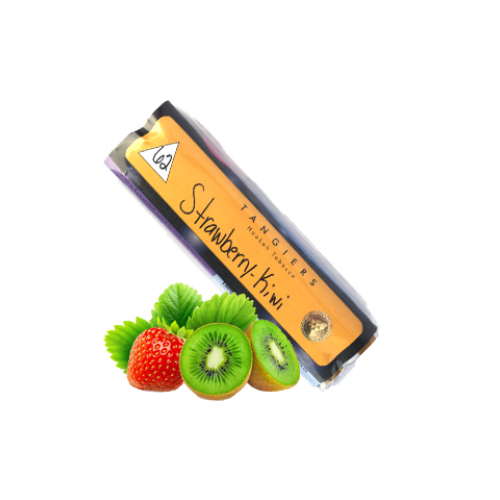 Купити Тютюн для кальяну Tangiers Strawberry Kiwi Noir (Танжірс, Танжу Полуниця з Ківі Ноір) 250гр