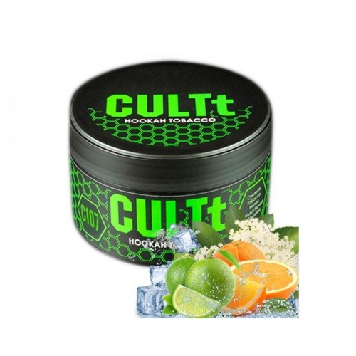 Табак CULTt C107 Elderberry Lime Orange Ice (Бузина Лайм Апельсин Лед) 100 гр