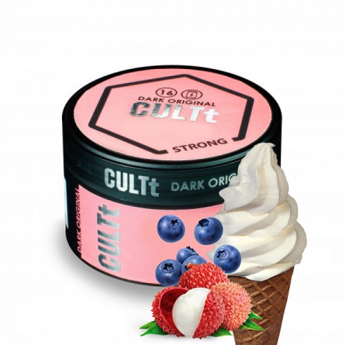 Табак CULTt Strong DS106 Blueberry Lychee Ice Cream (Черника Личи Мороженое) 100 гр.