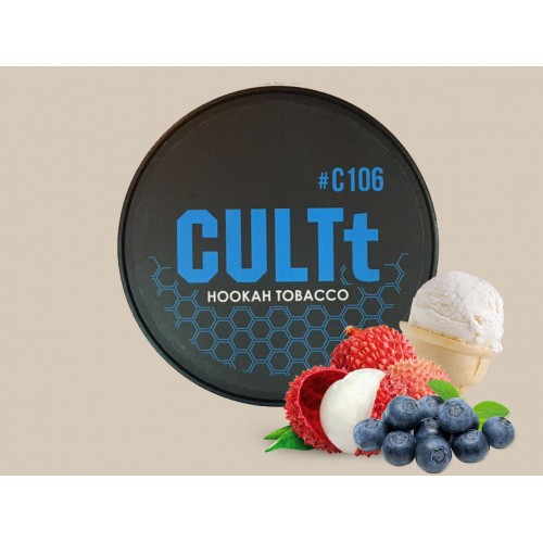 Табак CULTt C106 Blueberry Lychee Ice Cream (Черника Личи Мороженое) 100 гр