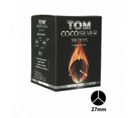 Вугілля кокосове Tom Coco Silver (Коко Сільвер) 1 кг