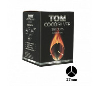 Вугілля кокосове Tom Coco Silver (Коко Сільвєр) 1 кг 